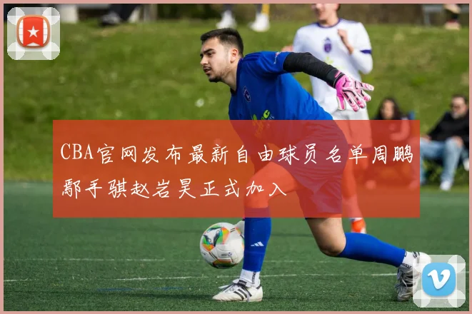 CBA官网发布最新自由球员名单周鹏鄢手骐赵岩昊正式加入
